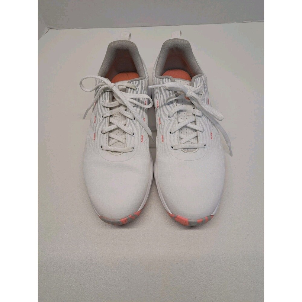 Adidas SZG SL White Pink Womens Waterproof Spikeless Golf Shoes GZ3912 Size 10